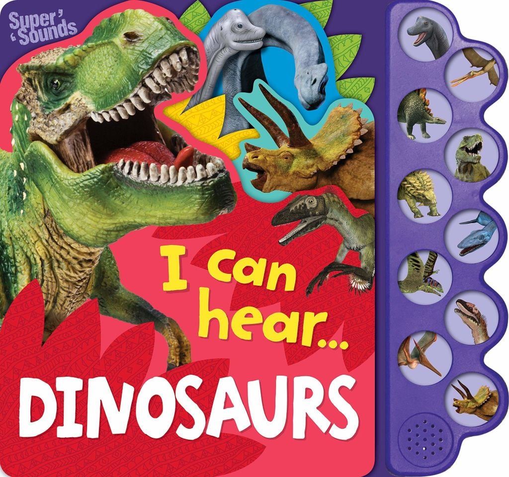 10-Button Super Sound Book - I Can Hear Dinosaurs