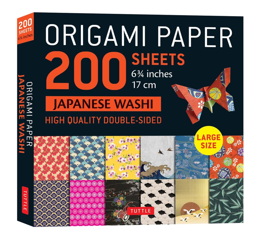 Origami Paper 200 Sheet Japanese Washi