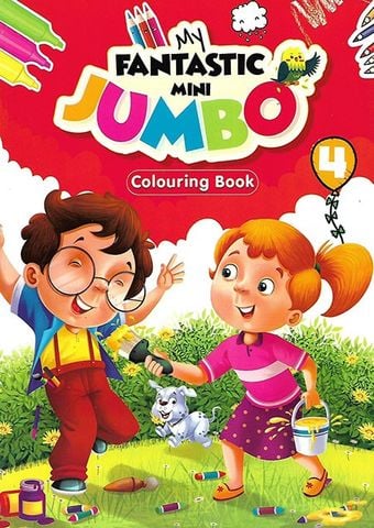 My Fantastic Mini Jumbo: Colouring Book 4
