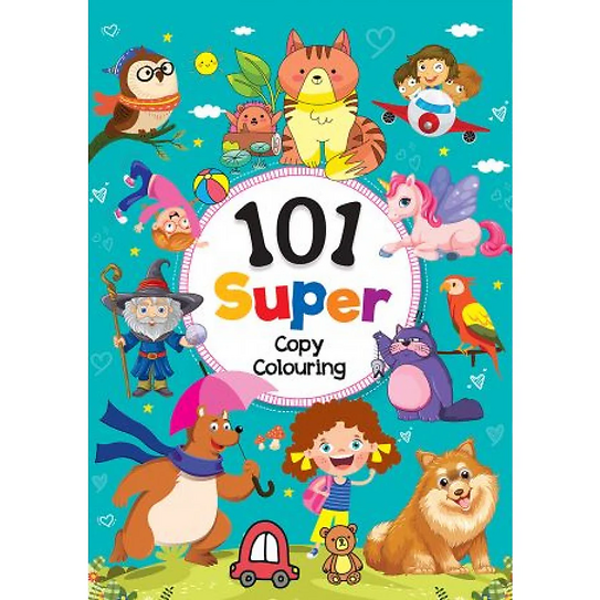 101 Super Copy Colouring