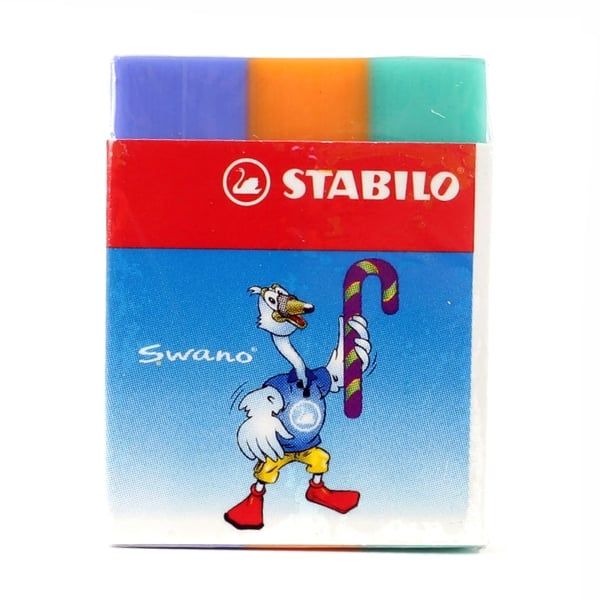 STABILO-GÔM VUÔNG, CÓ IN HÌNH, NHIỀU MÀU(THCK0640)