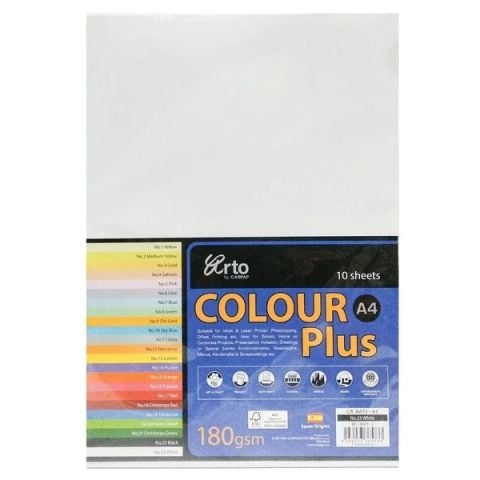 TẬP GIẤY MÀU CR 36573 TRẮNG(10TỜ/XẤP)(4816-VT)