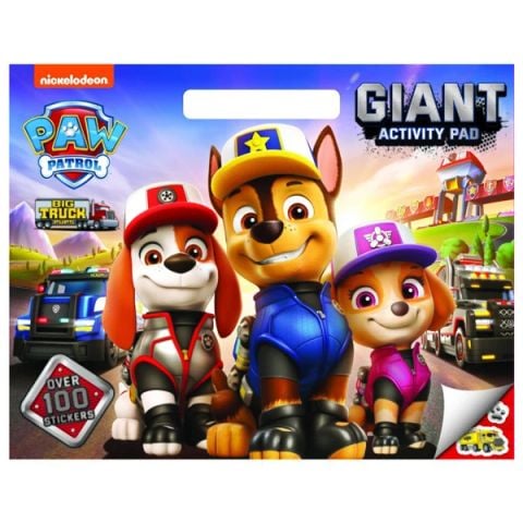PAW PATROL - GIANT ACTIVITY PAD - BIG TRUCK PUPS_LAKE 1224