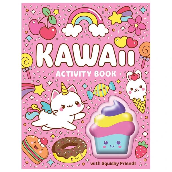 KAWAII - ACTIVITY BOOK WITH SQUISHY_LAKE 0525