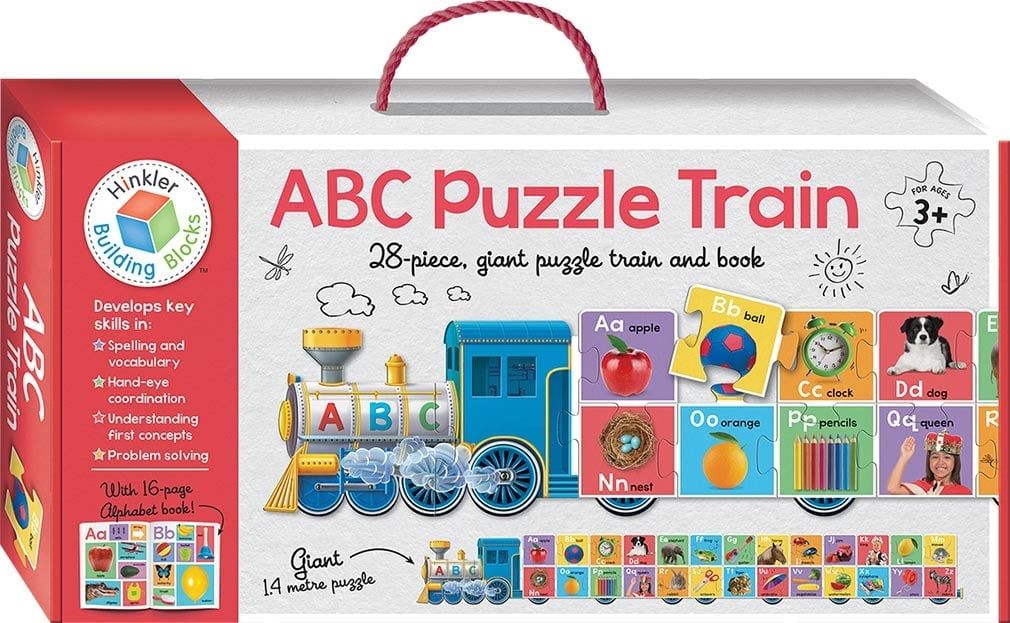 Building Blocks Puzzle Train ABC