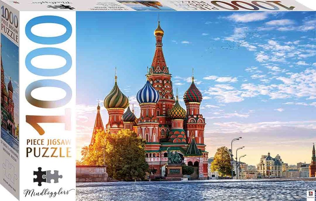 1000 Piece Jigsaw: St Basils Catherdal, Russia