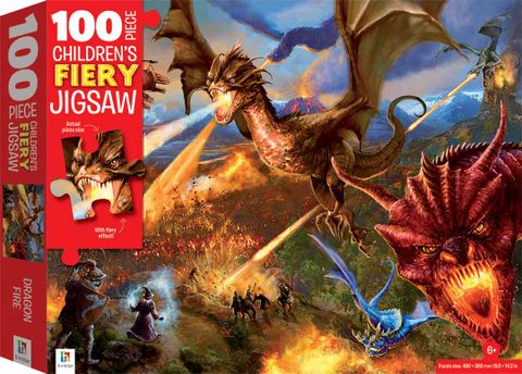 100-Piece Children’s Jigsaw With Treatments: Dragons