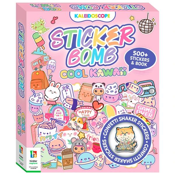 KALEIDOSCOPE STICKER BOMB COOL KAWAII_HINKLER 0724