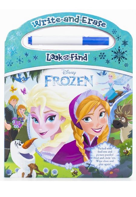 Disney Frozen - Write-and-Erase Look and Find