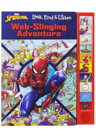 Marvel Spider-man - Web-Slinging Adventure Sound Book - Look, Find & Listen