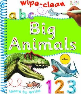 Wipe Clean Big Animals