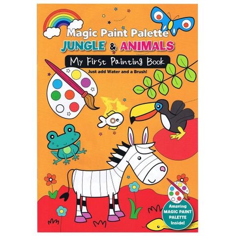 MY MAGIC PAINTING BOOK - JUNGLE