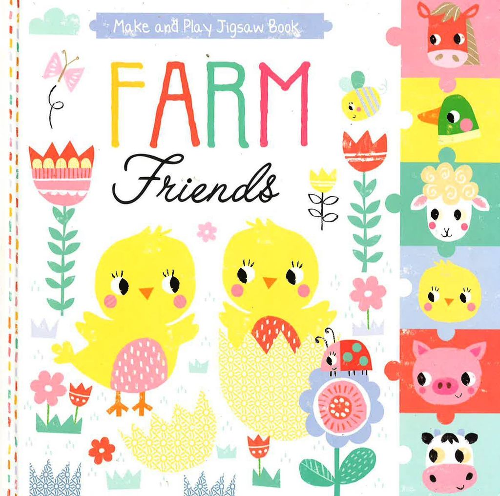 Make And Play Jigsaw Book: Farm Friends