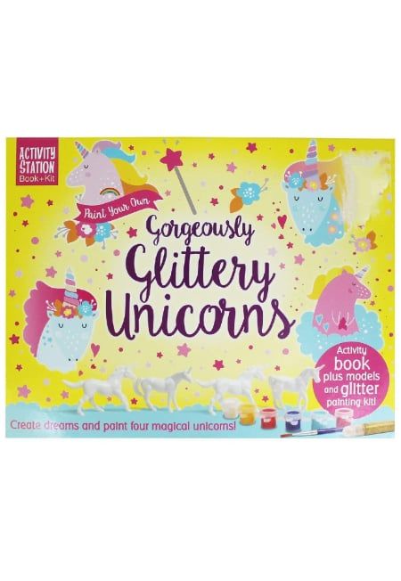 Paint Your Own Gorgeously Glittery Unicorns