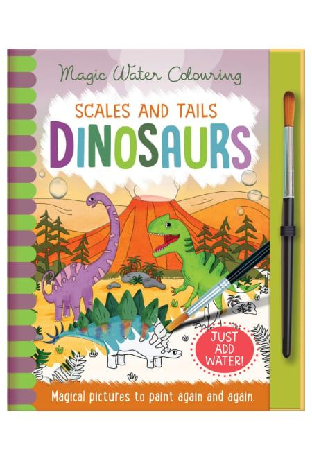 Scales and Tails - Dinosaurs (Magic Water Colouring)