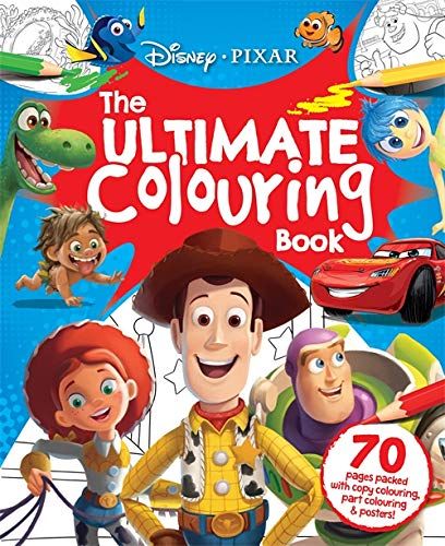 PIXAR: The Ultimate Colouring Book (Mammoth Colouring Disney)