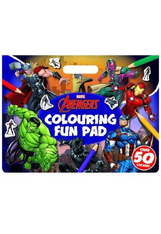 Marvel Avengers: Colouring Fun Pad (Giant Colour Me Pad Marvel)