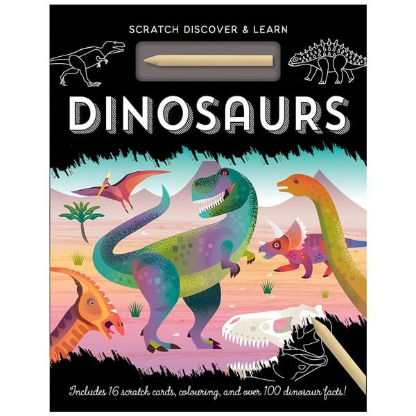 SCRATCH, DISCOVER & LEARN: DINOSAURS_IMAGINE 0123