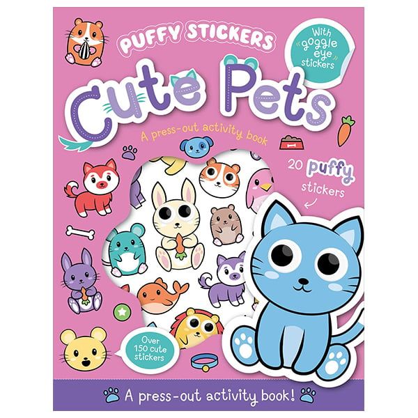 PUFFY STICKER CUTE PETS_IMAGINE 0123