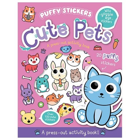 PUFFY STICKER CUTE PETS_IMAGINE 0123