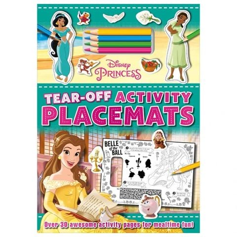 DISNEY PRINCESS: TEAR-OFF ACTIVITY PLACEMATS_IGL 1224