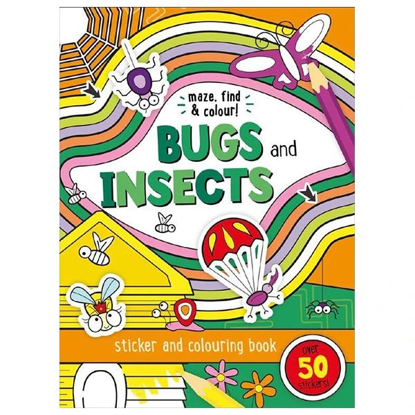MAZE BOOKS - BUGS_NPP 1224