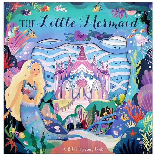 FAIRY TALE DIE-CUT BOOKS - LITTLE MERMAID_NPP 0524