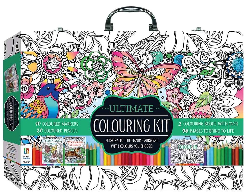 Kaleidoscope Ultimate Colouring Carry Case: Nature