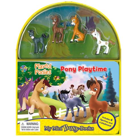 PONIES MINI BUSY BOOK_PHIDAL 1015