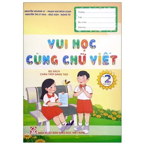 VUI HỌC CÙNG CHỮ VIẾT LỚP 2 - TẬP MỘT, CTST(2023)