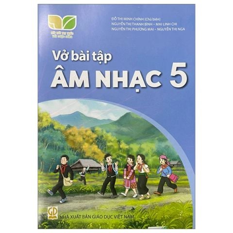 VỞ BÀI TẬP ÂM NHẠC 5 -KNTT 2024