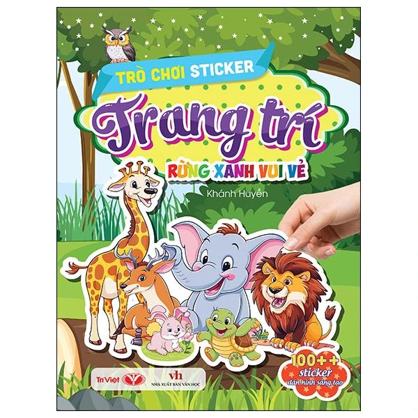 TRÒ CHƠI STICKER - RỪNG XANH VUI VẺ