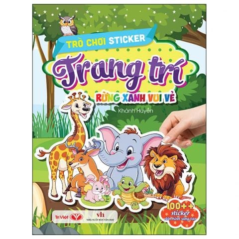 TRÒ CHƠI STICKER - RỪNG XANH VUI VẺ