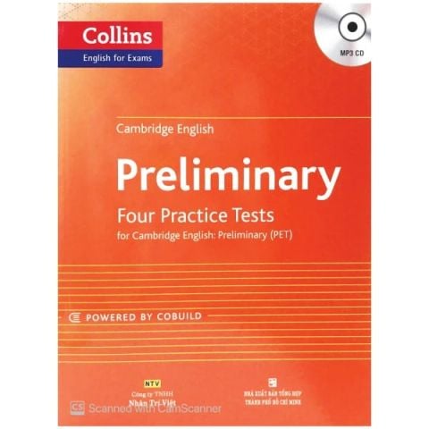 PRELIMINARY FOUR PRACTICE TESTS FOR CAMBRIDGE ENGLISH