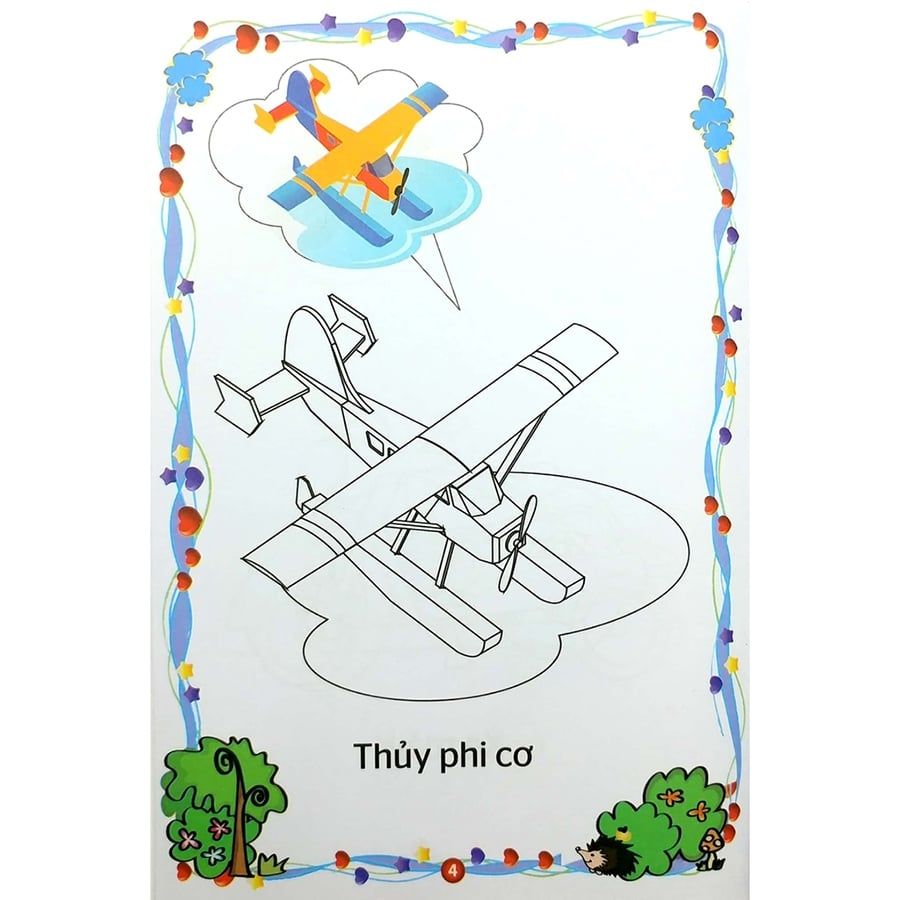 Bé Yêu Tô Màu - Phương Tiện Giao Thông