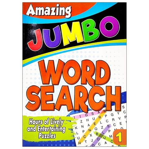 Amazing Jumbo Word Search 1