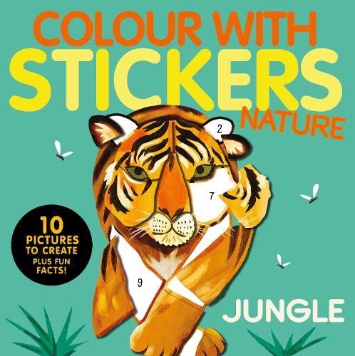 Colour With Stickers Nature: Jungle