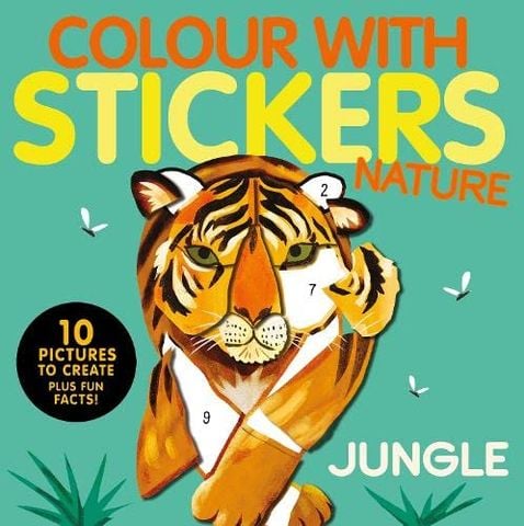 Colour With Stickers Nature: Jungle