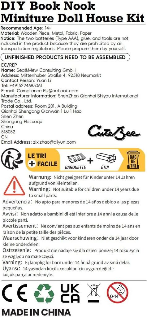 CUTEBEE CUTEBEE -TIỆM THẢO DƯỢC HẮC ÁM - CWGA202 C60000640 (THKG0084)