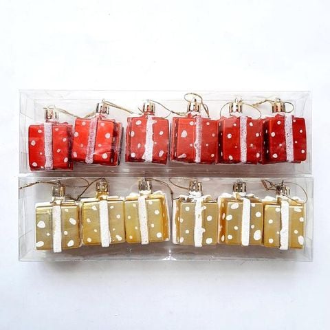 Hộp Quà Nhựa Treo 6 Cái 4Cm