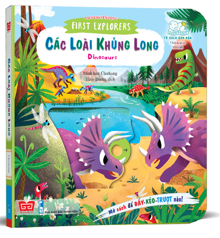 SÁCH CHUYỂN ĐỘNG-CÁC LOÀI KHỦNG LONG