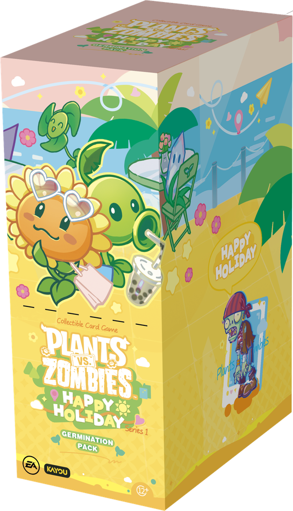 Kayou Card Bo Góc Plants Vs Zombies Garden Holiday KZ02