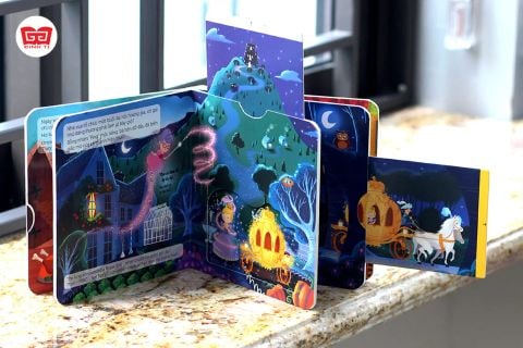 SÁCH CHUYỂN ĐỘNG-CÔ BÉ LỌ LEM