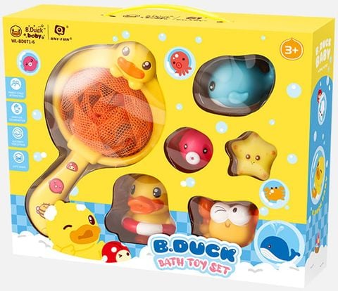 Bộ Đồ Chơi Nhà Tắm B.Duck Wl-Bd071-6 Hangwing