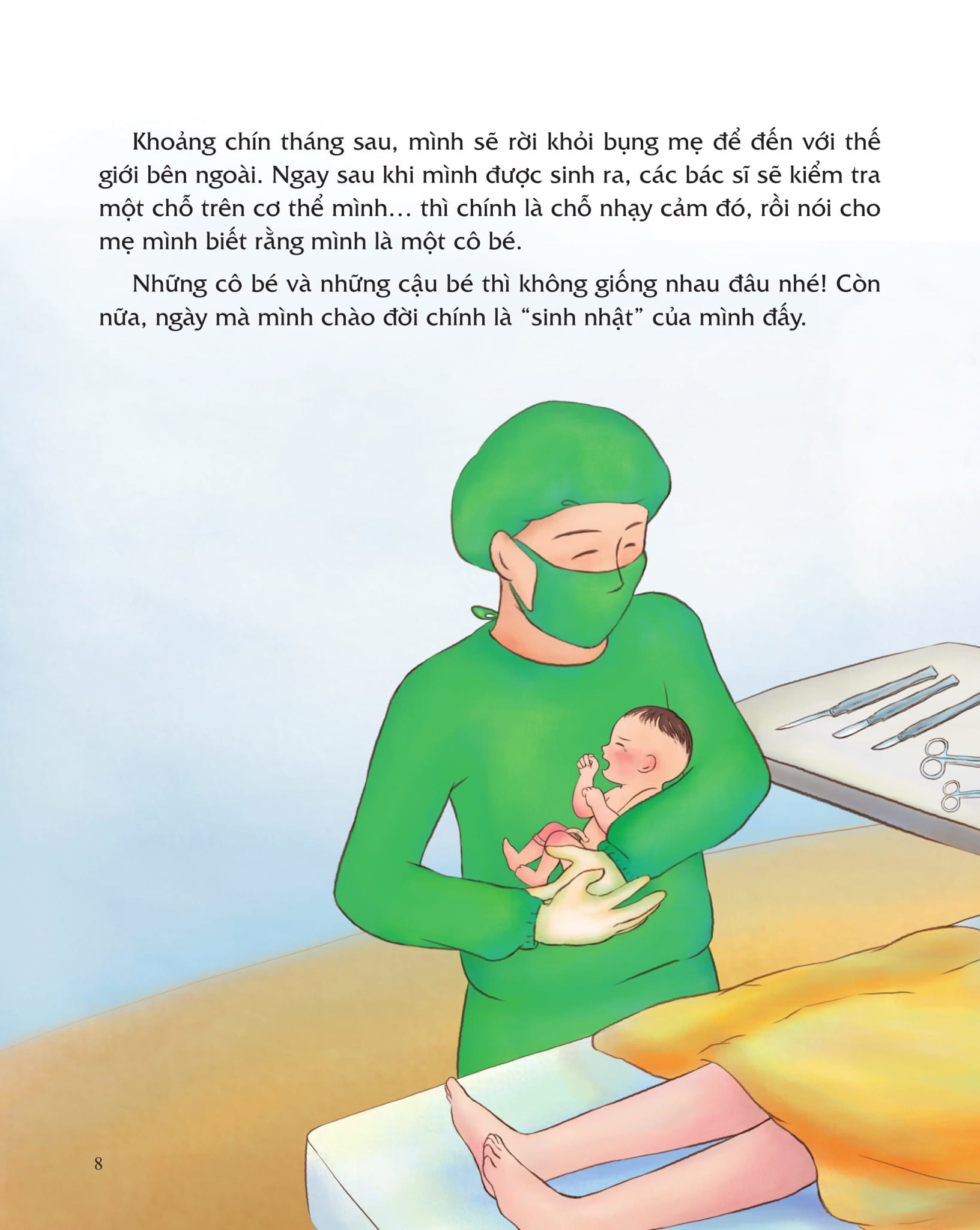 GIÁO DỤC GIỚI TÍNH VÀ NHÂN CÁCH DÀNH CHO BÉ GÁI-TỚ BIẾT QUÝ TRỌNG CƠ THỂ MÌNH