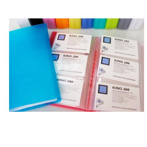 Sổ lưu Danh thiếp 224GSV - 240  PINK (HV)