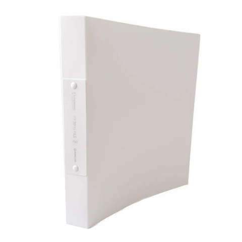 Bìa Còng Nhẫn Nhựa KingJim A4S 30mm 622TGSV - White (HV)