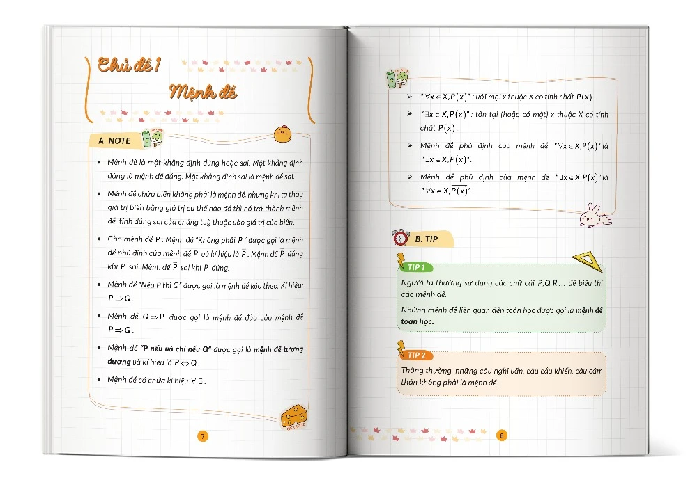 TAKE NOTE TOÁN LỚP 10-TỔNG HỢP KIẾN THỨC HIỂU NHANH NHỚ LÂU