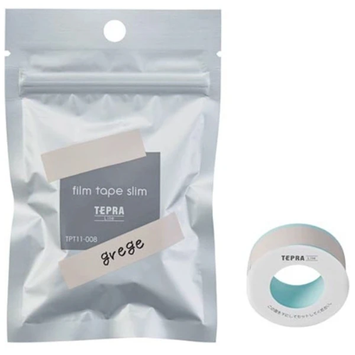 Băng In Nhãn Dán 11 mm x 4 m Tepra Lite - King Jim TPT11008 - Grege