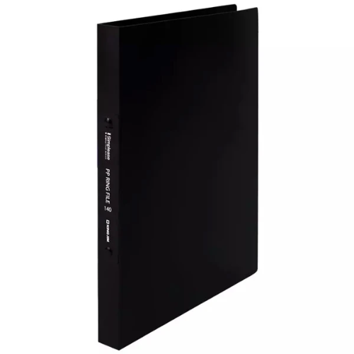 Bìa Còng Nhẫn Nhựa KingJim A4S 19mm 621TGSV - Black